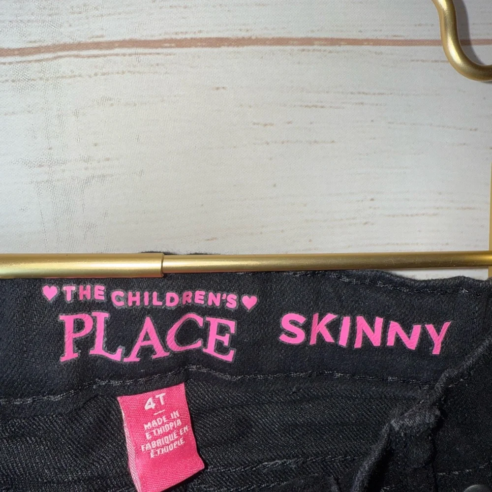 The Children's Place Black Skinny Jean Size 4T